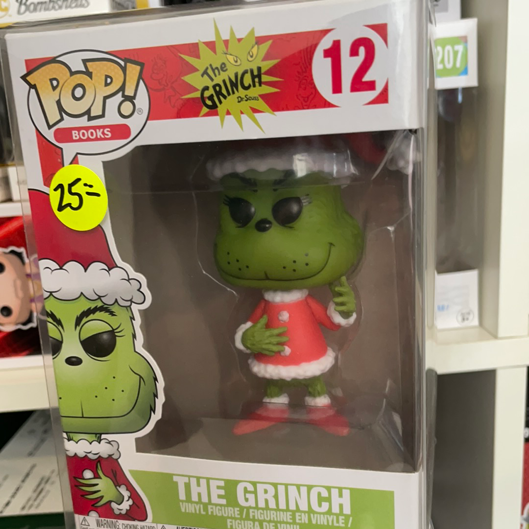 The grinch discount pop vinyl