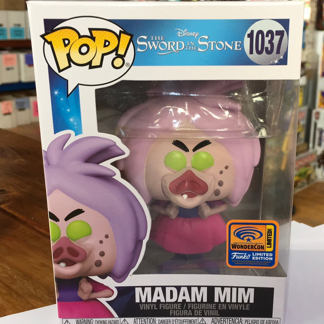 Disney Sword in the Stone Madam Mim Exclusive 1037 Funko Pop! Vinyl figure