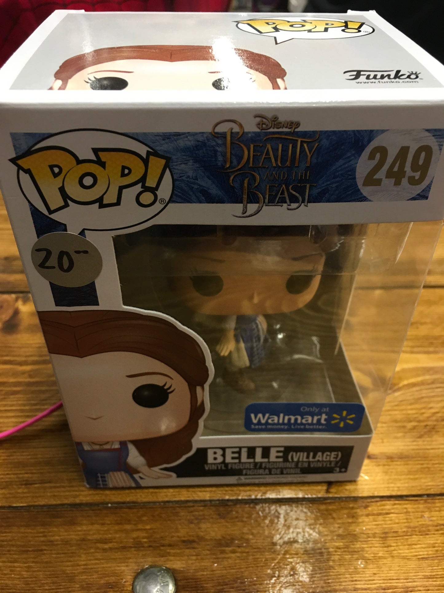 Beauty and the Beast Village Belle 249 exclusive Funko pop! Vinyl figure Disney