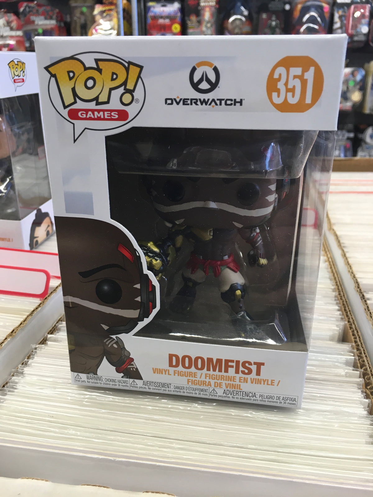Overwatch Doomfist 351 Funko Pop! Vinyl Figure games