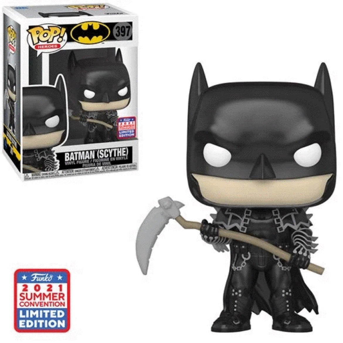 Batman with Scythe Pop Vinyl Figure 2021 Exclusive Funko Pop! Vinyl figure dc comics