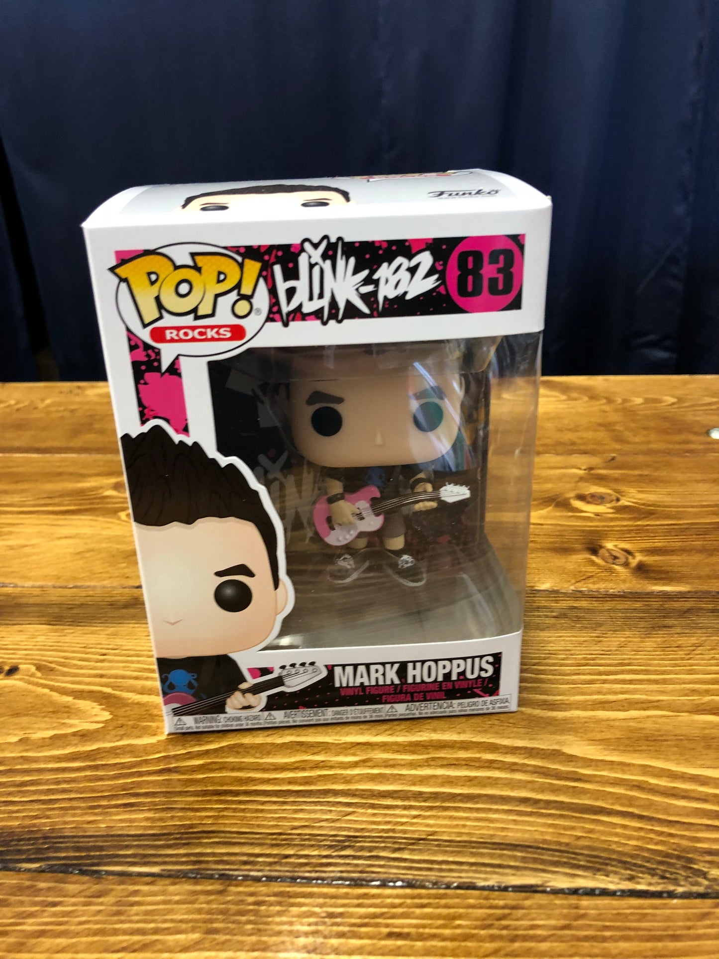 Mark Hoppus Blink 182 Rocks Funko Pop! Vinyl figure rocks