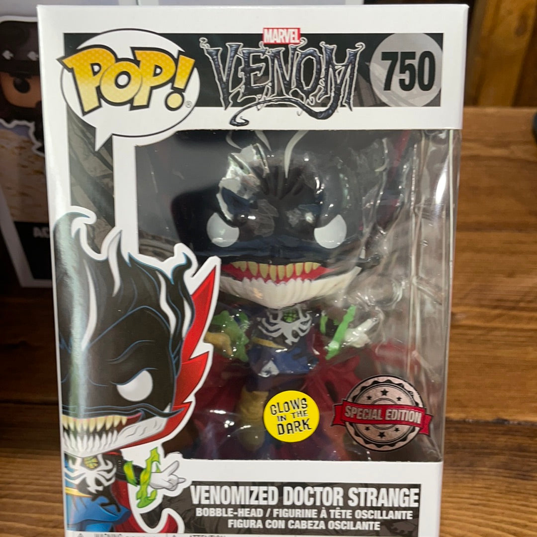 Venomized Dr Strange gitd 750 exclusive marvel Funko Pop! Vinyl figure