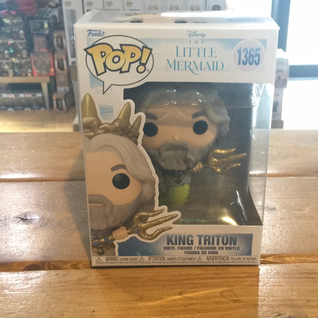 Disney Little Mermaid - King Triton 1365 - Funko Pop! Vinyl Figure