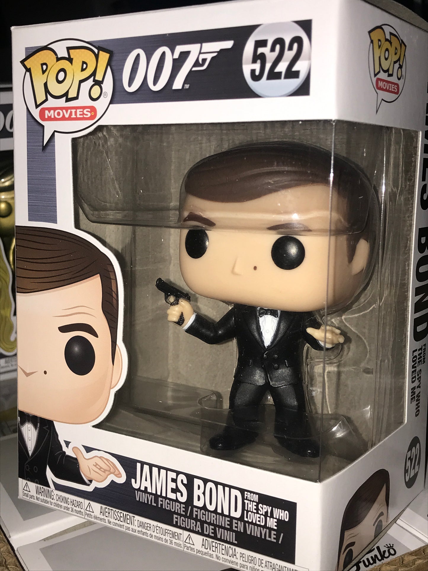 James Bond Roger Moore 522 Funko Pop! Vinyl figure movies