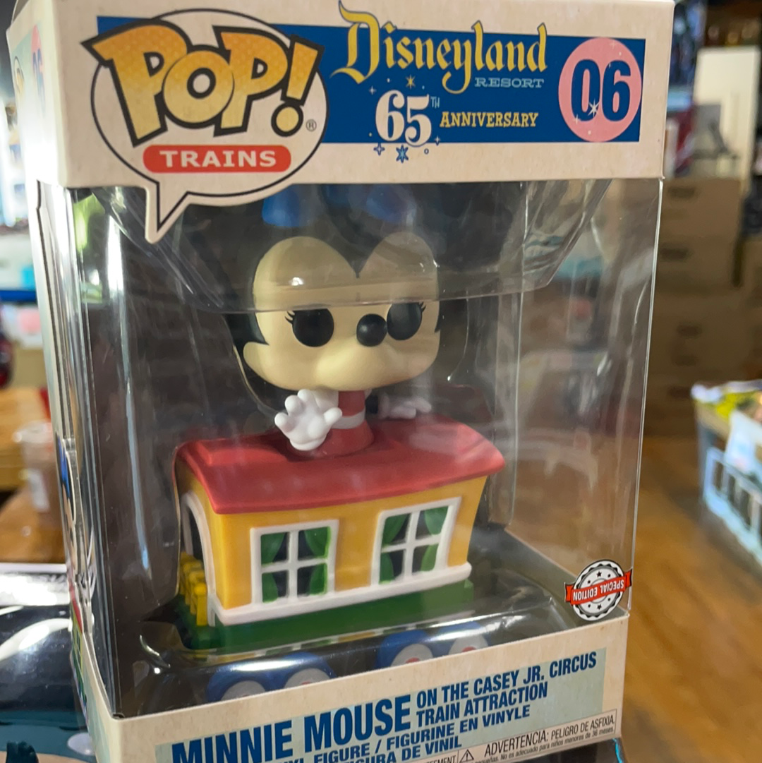Disney 65th Minnie Mouse train 06 exclusive Funko Pop Vinyl Figure Disneyland