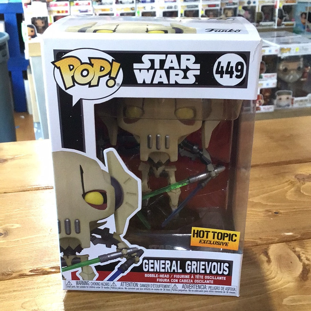 Star Wars General Grievous 449 exclusive Funko Pop! Vinyl Figure