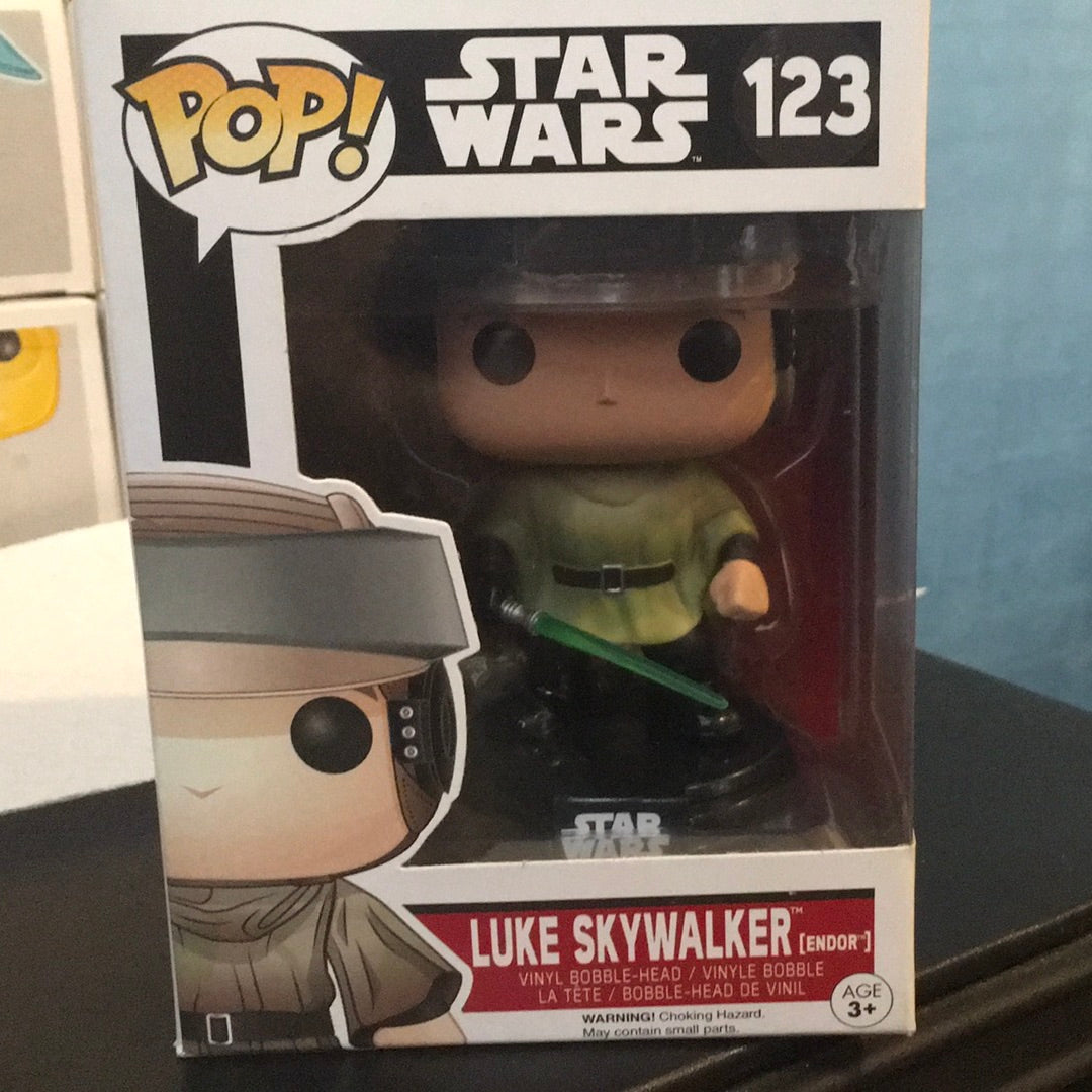 Star Wars Luke Skywalker Endor 123 Funko Pop! Vinyl figure