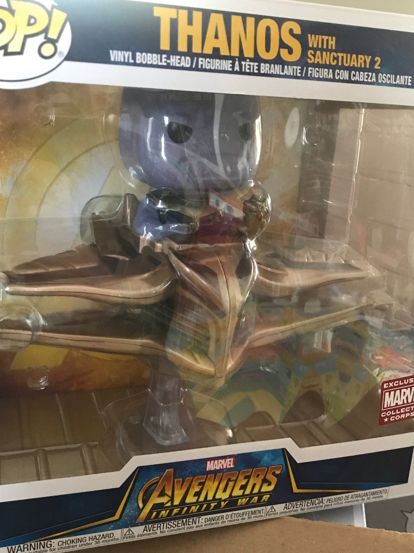 Thanos Santuary 2 Ride exclusive Funko Pop! Vinyl figure