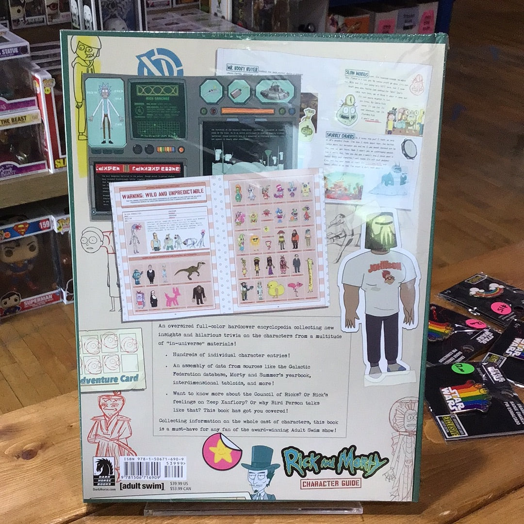 Rick and Morty Character Guide by Dark Horse Books