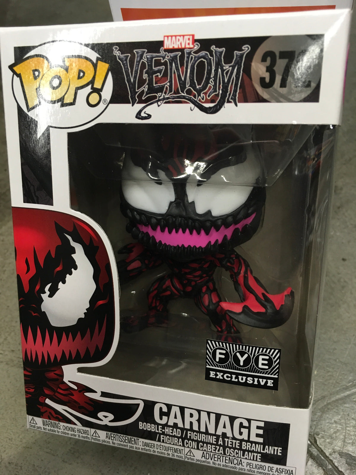 Marvel - Carnage #372 - Exclusive Funko Pop! Vinyl Figure