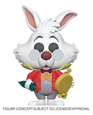 Disney Alice in Wonderland - White Rabbit w/Watch #1062 - Funko Pop! Vinyl Figure