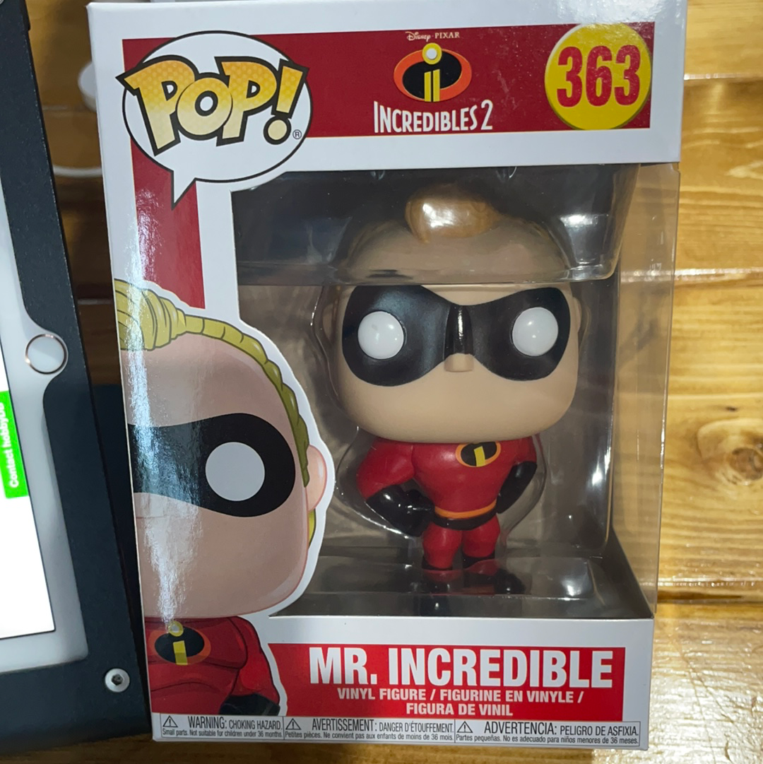 Incredibles 2 Mr Incredible 363 Funko Pop! Vinyl figure disney