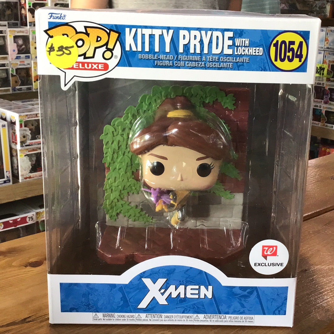 Kitty Pryde with Lockheed 1054 exclusive Funko Pop! Vinyl figure marvel