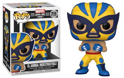 Marvel Lucha Libre El Animal Indestructible Wolverine Funko Pop! Vinyl figure