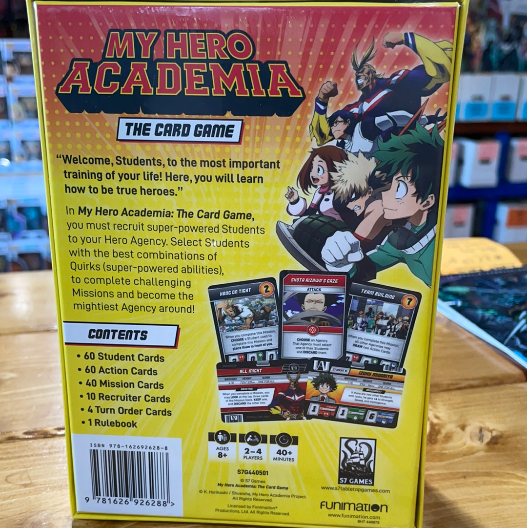 My Hero Academia the card Game new