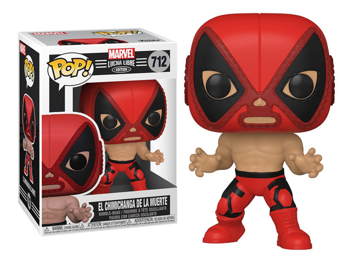 Marvel El Chimichanga De La Muerte Deadpool Funko Pop! Vinyl figure – Tall  Man Toys & Comics