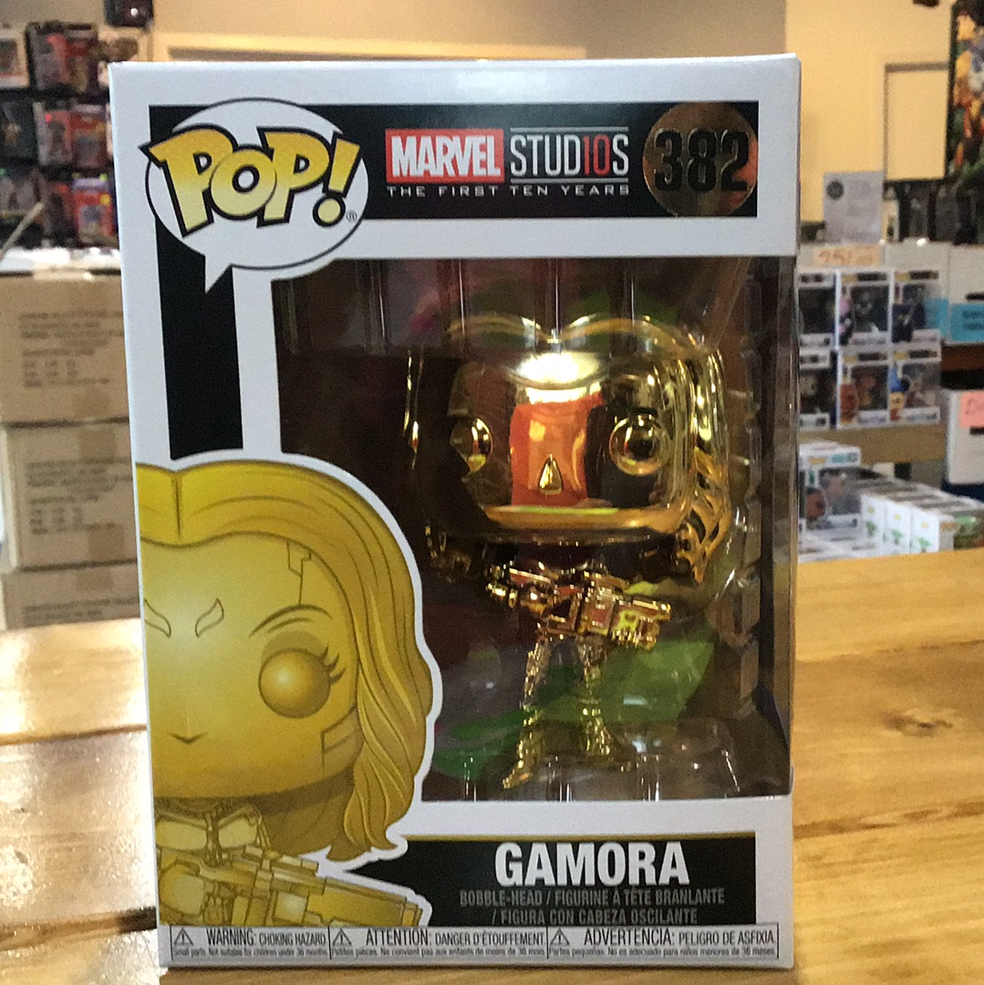 Gamora #382 Gold Chrome Marvel Funko Pop! Vinyl Bobble-head 2020