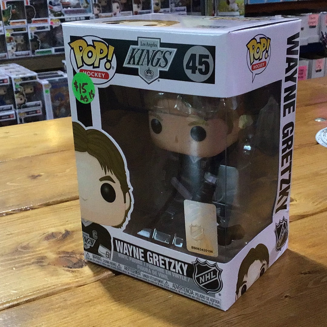 NHL Legends Wayne Gretzky (LAKings)(Black) #45 Funko Pop! Vinyl figure
