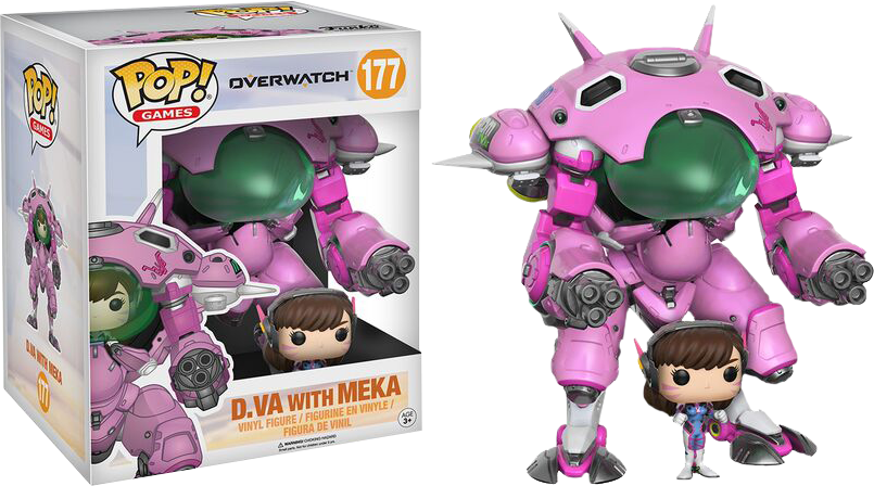 Overwatch D Va with Meka Funko Pop! Vinyl figure 177 games