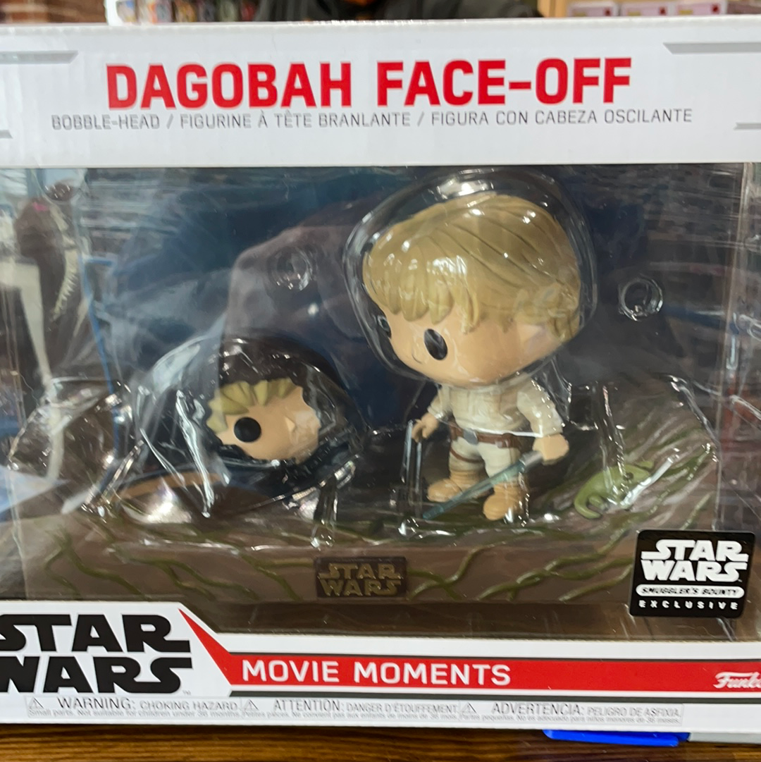 Star Wars dagobah faceoff Funko Pop movie moments