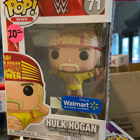 WwE Hulk Hogan Exclusive Funko Pop! Vinyl Figure sports