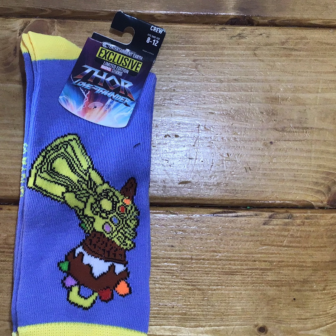 Marvel Thor Love of Thunder Crew Socks
