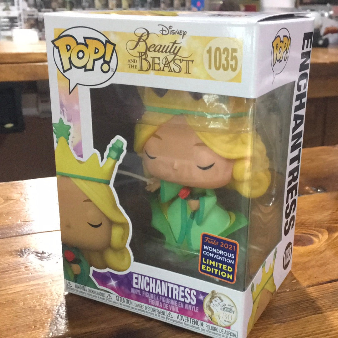 Disney beauty and the beast Enchantress exclusive Funko Pop! Vinyl figure new
