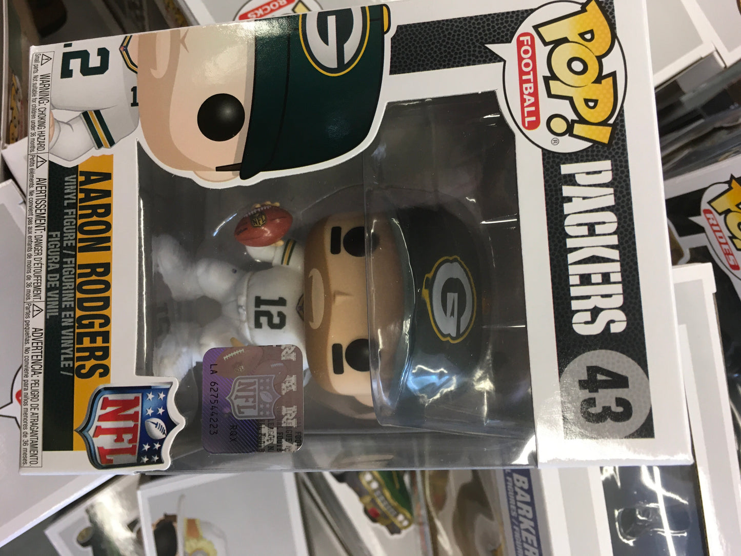 NFL Aaron Rodgers color rush Funko Pop! Vinyl Figure sports