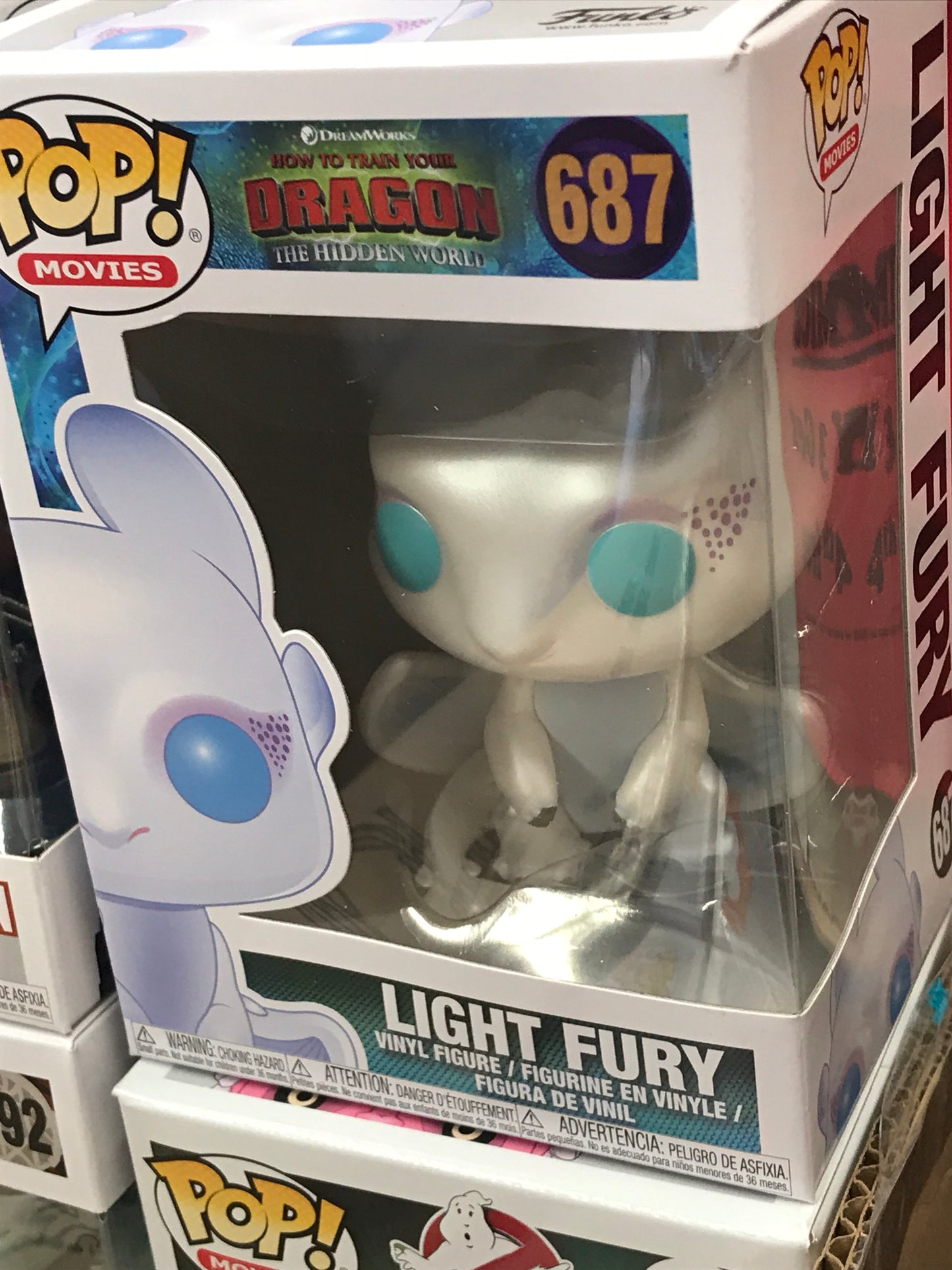 Train your dragon light fury Funko Pop! Vinyl Figure
