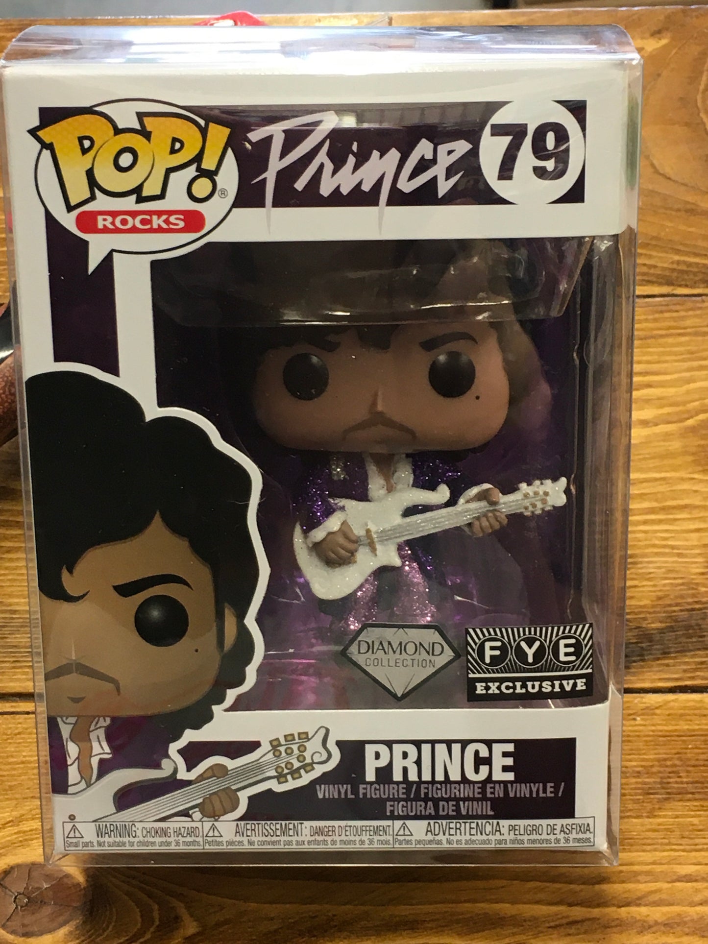 Prince purple rain diamond collection exclusive Funko Pop! Vinyl Figure rocks