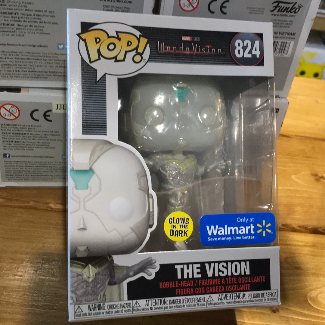Wandavision the Vision gitd exclusive 824 Funko Pop! Vinyl figure marvel