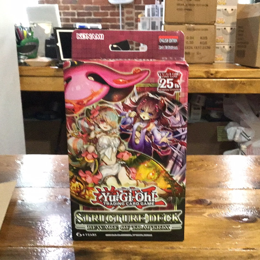 Yu-Gi-Oh! Beware Of Traptrix StructureDeck Tall Man Toys & Comics Yu-Gi-Oh! Beware Of Traptrix StructureDeck Tall Man Toys & Comics
