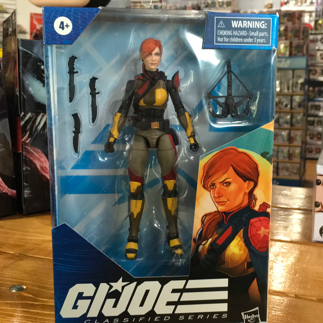 G.I. Joe Classified Scarlett variant Hasbro gijoe