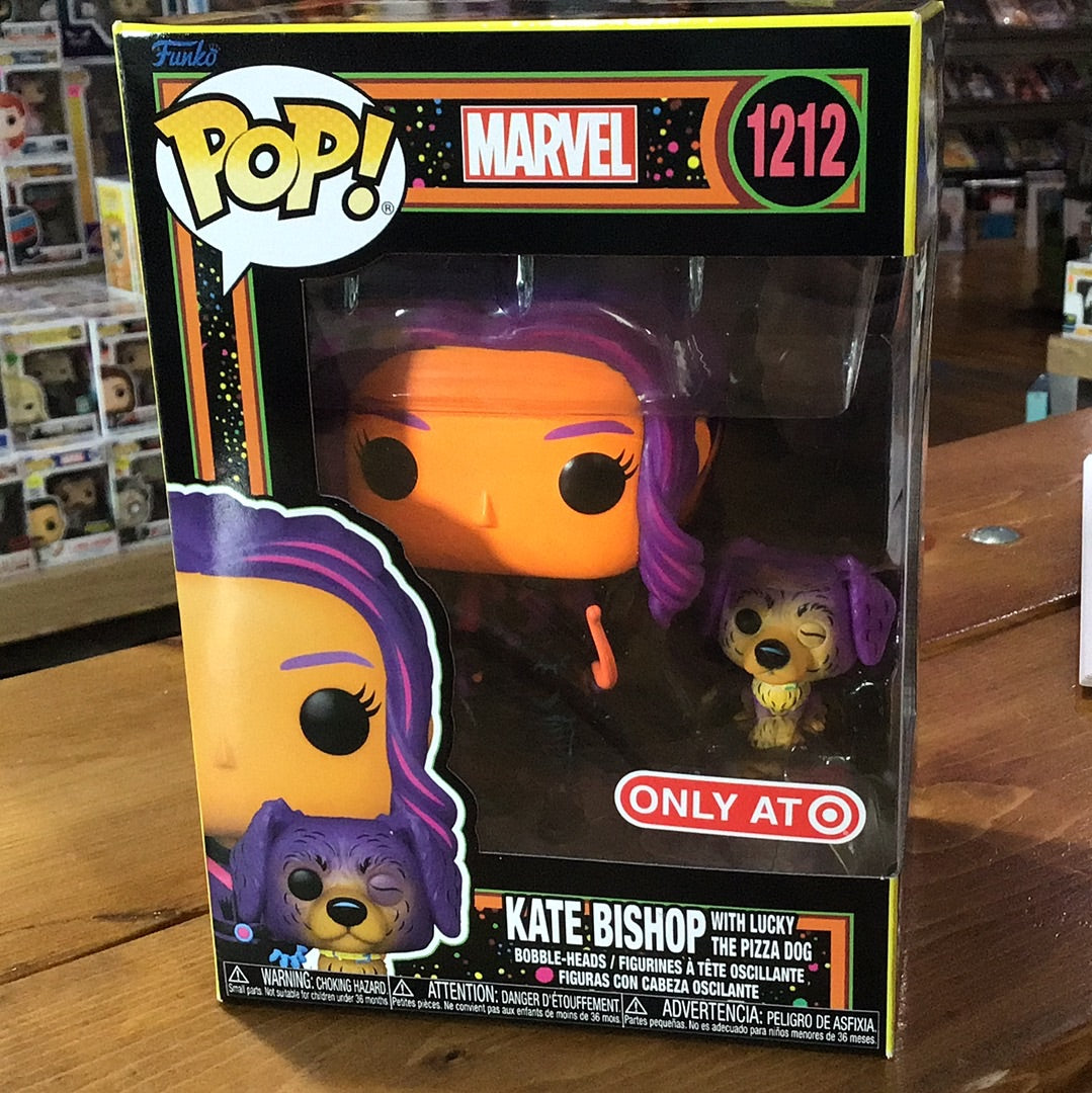 Marvel Disney Hawkeye - Kate Bishop #1212 - Blacklight Exclusive Funko Pop! Vinyl Figure (Television)