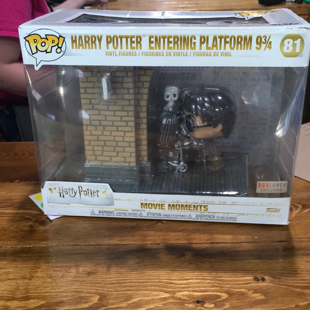 Harry Potter Entering Platform 9 3/4 Exclusive Funko Pop! Vinyl figure –  Tall Man Toys & Comics