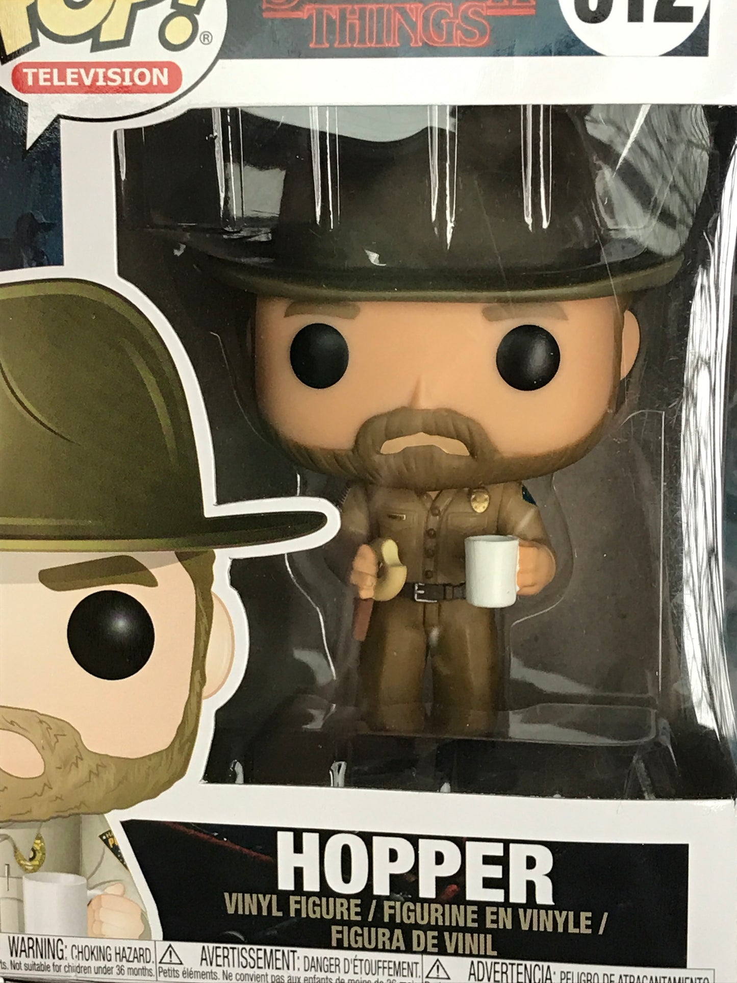 Stranger Things - Hopper #512 - Funko Pop! Vinyl Figure (television)