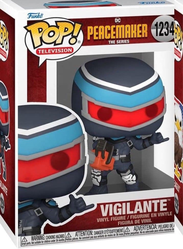 Peacemaker vigilante Funko Pop! Vinyl figure