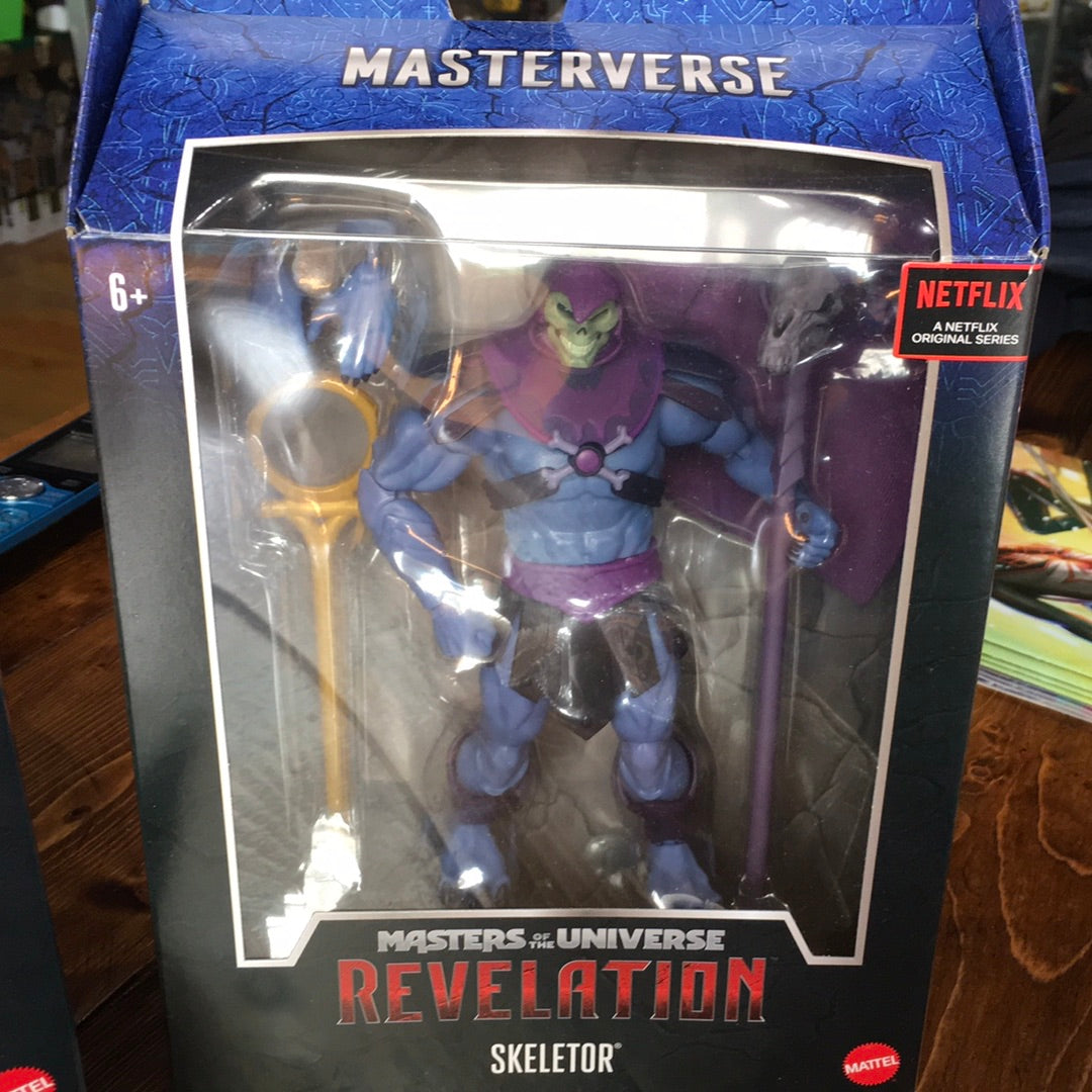 Mattel MOTU Revelation Skeletor figure new