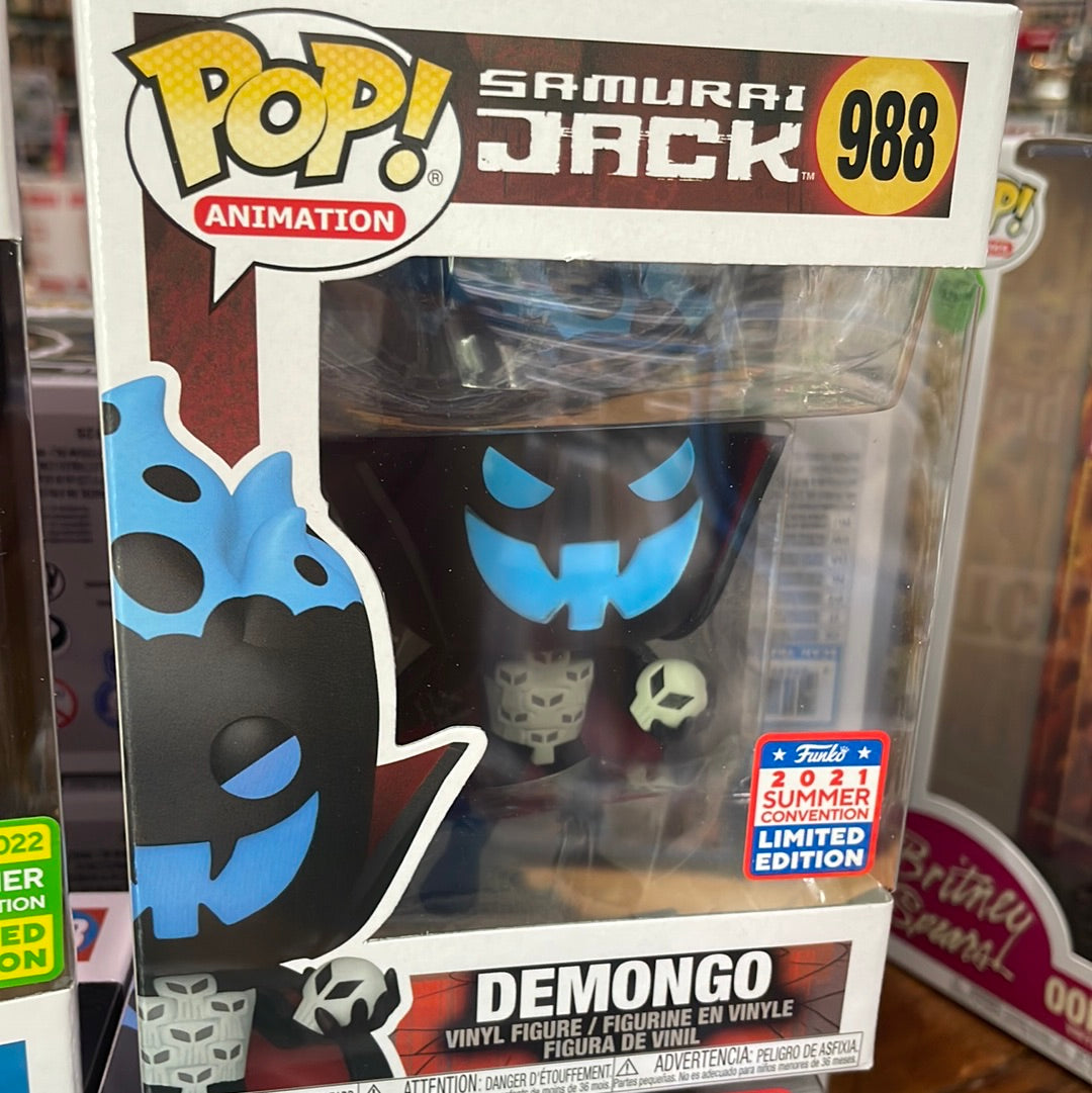 Samurai Jack Demongo 988 Exclusive Funko Pop! Vinyl Figure cartoon