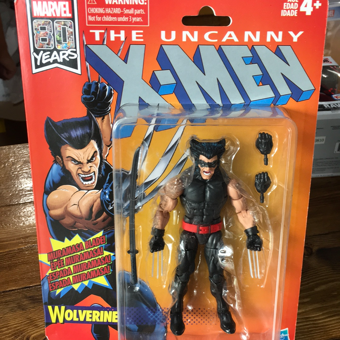 Marvel Legends wolverine muramasa blade Hasbro Classic Tall Man