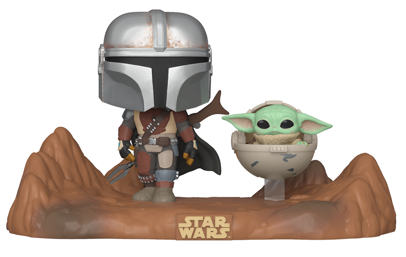 Star Wars: Mandalorian - Mando and Child Moment #390 - Funko Pop! Vinyl Figure