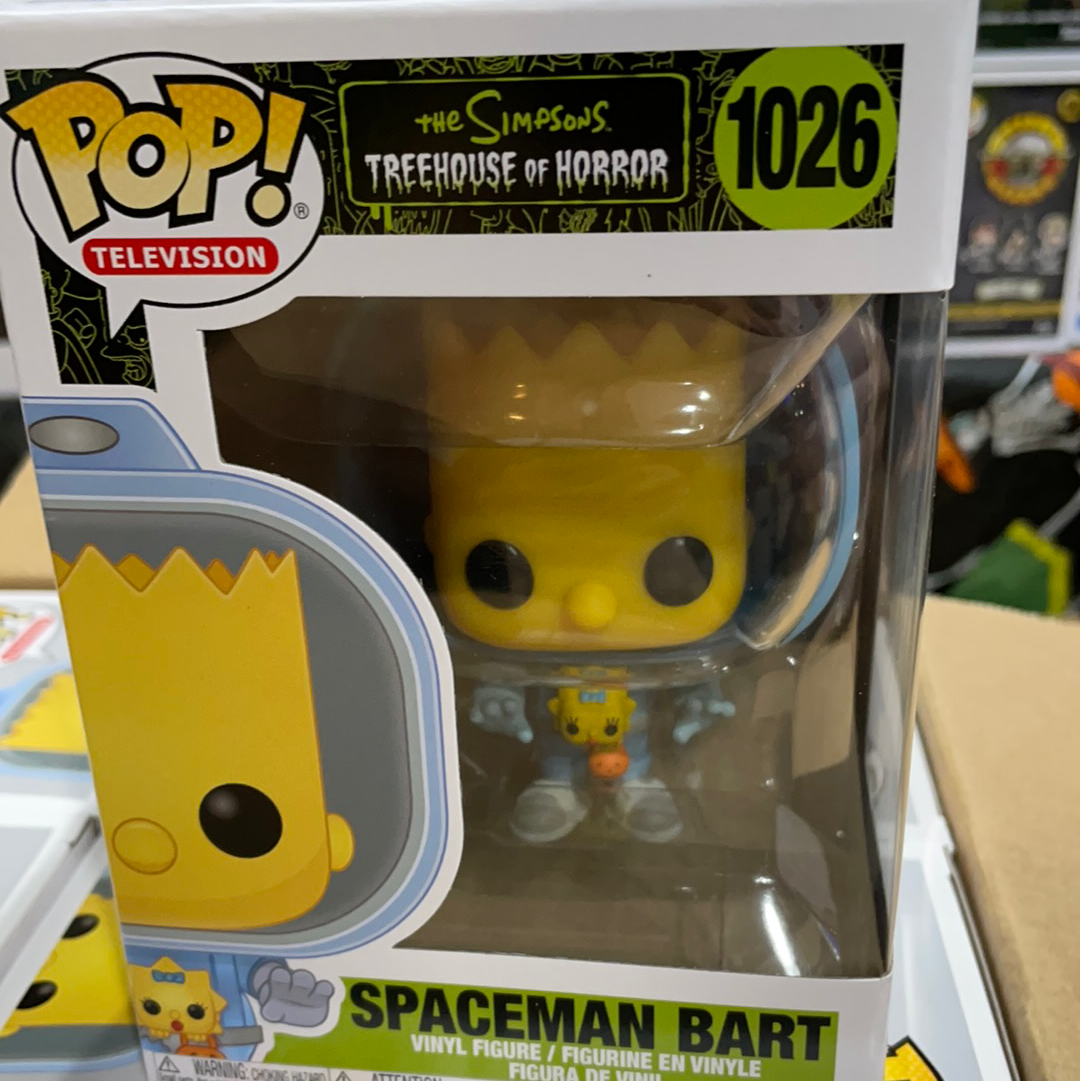 Simpson SPACEMAN BART Treehouse of Horror Funko Pop! Vinyl television