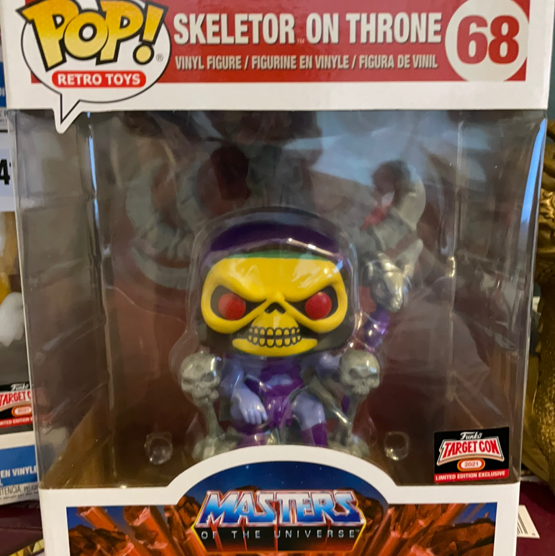MOTU - Skeletor on Throne #68 - Exclusive Funko Pop! Vinyl Figure (cartoon)