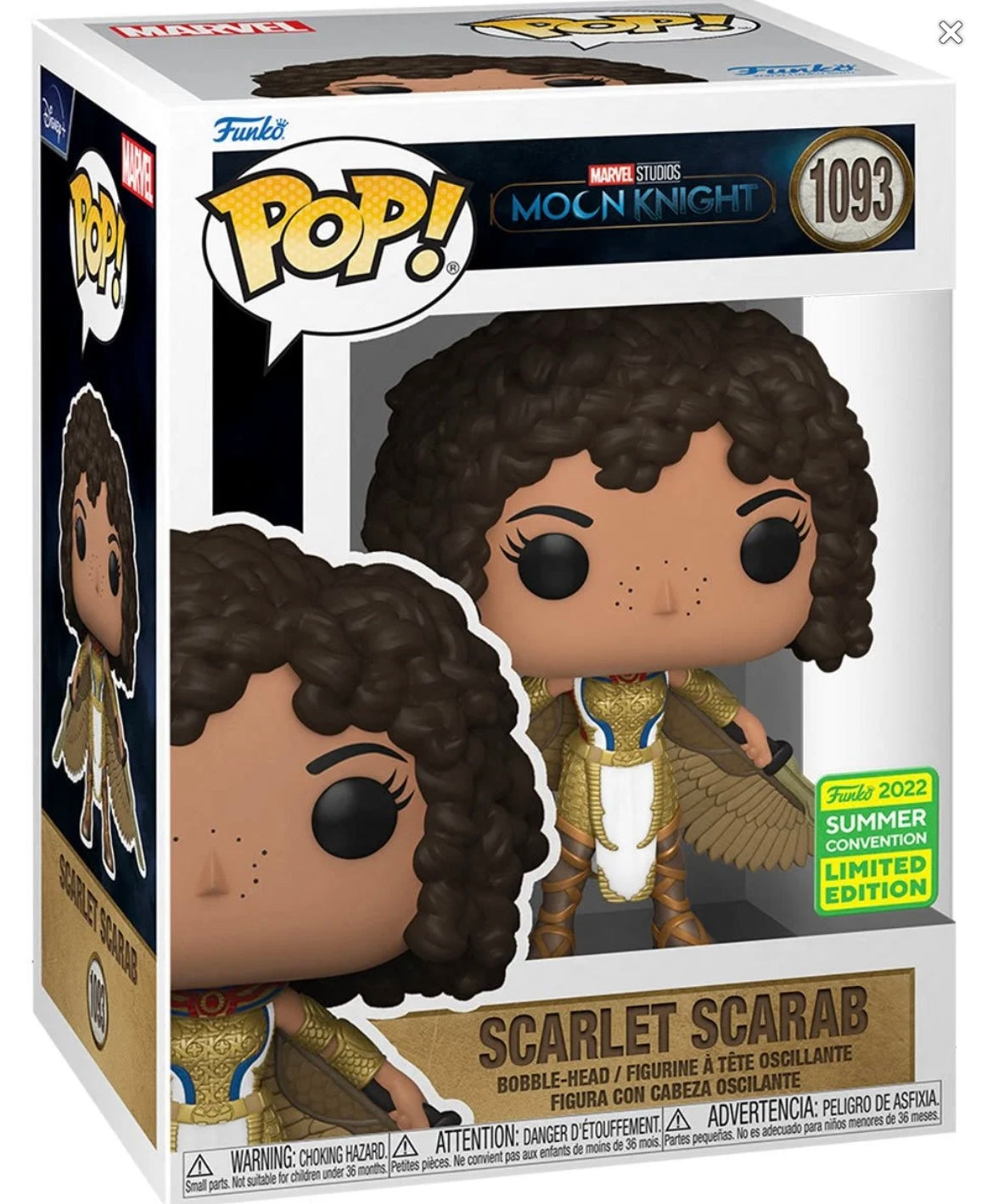 Moon Knight Scarlet Scarab SDCC exclusive Funko Pop! Vinyl Figure MARVEL