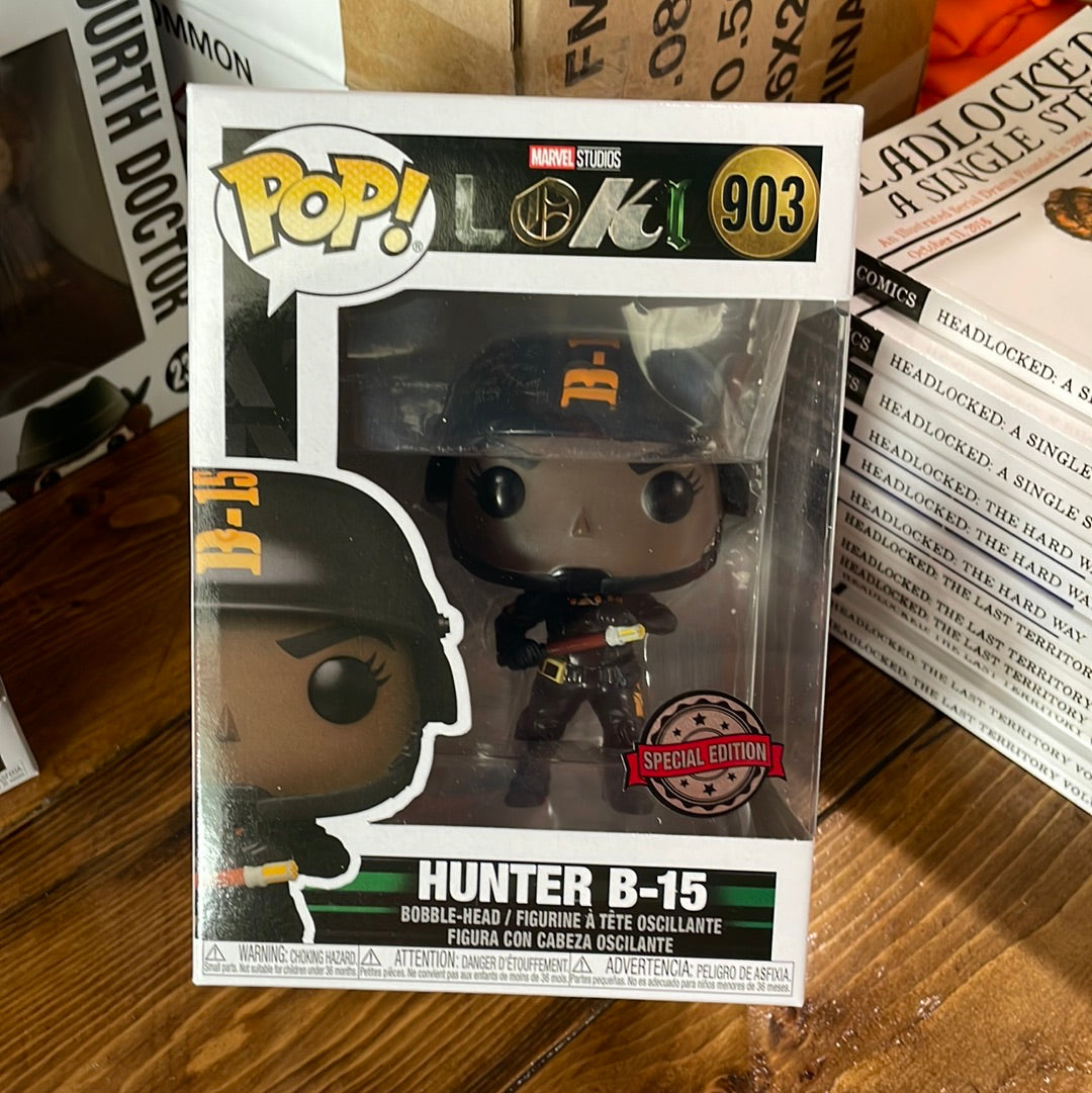 Marvel Loki - Hunter B-15 #903 - Exclusive Funko Pop! Vinyl Figure