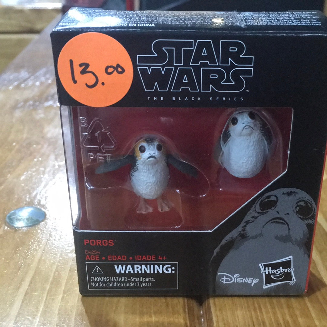 Star Wars The Black Series Porgs Action Figure
