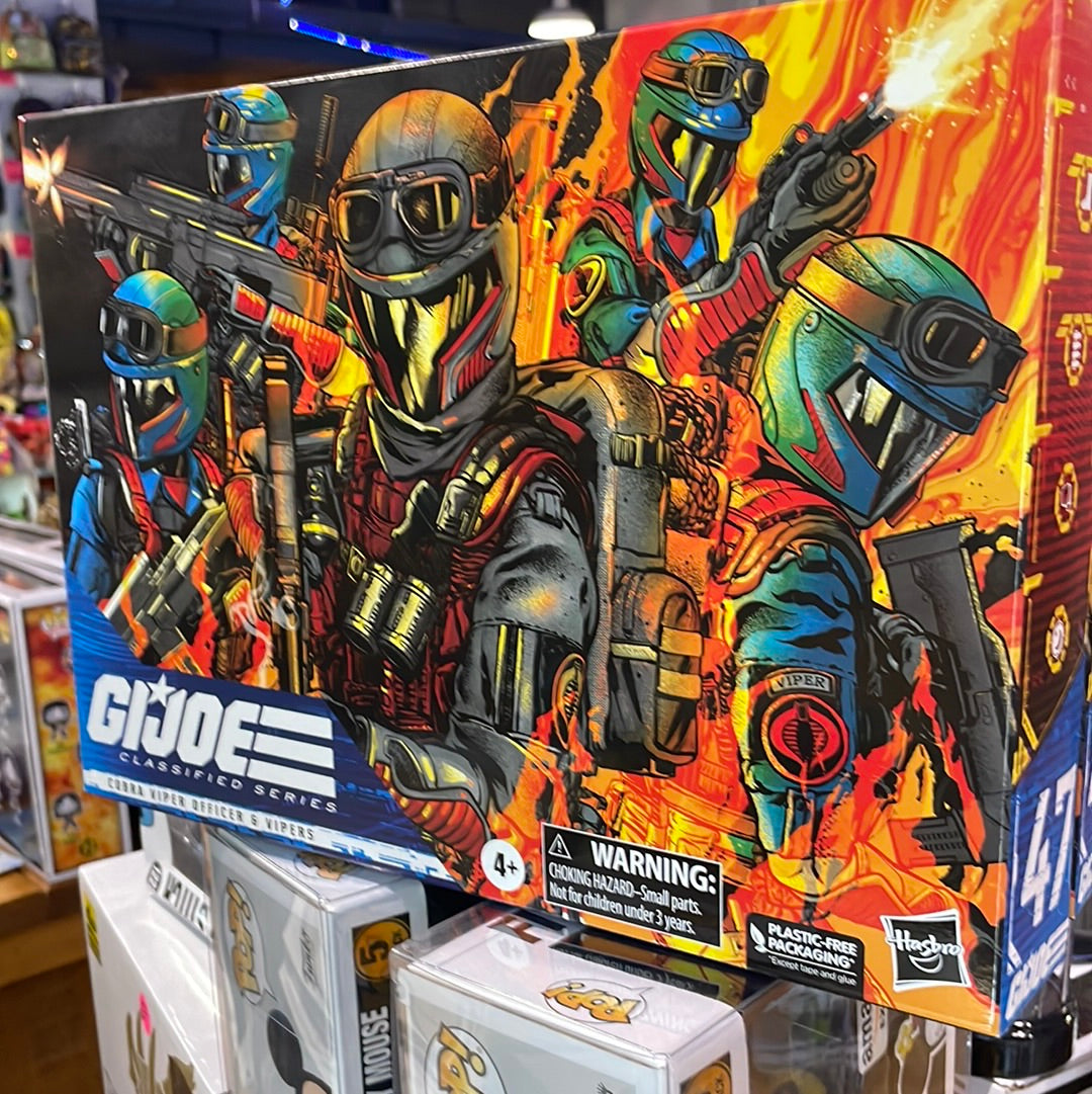 G.I. Joe Classified Vipers officer 3 pack Cobra Hasbro