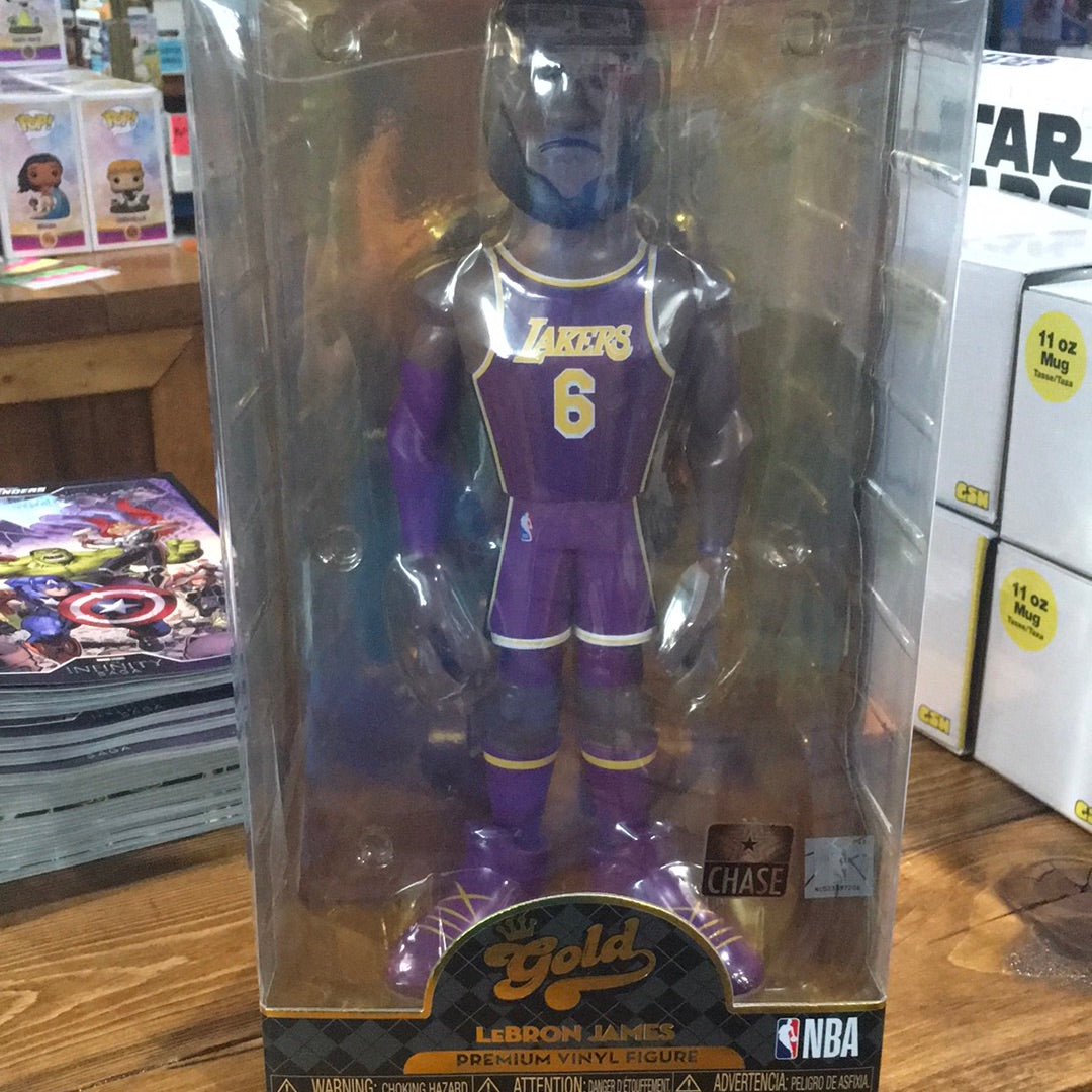 Funko Gold 12" NBA LeBron James Vinyl Figure
