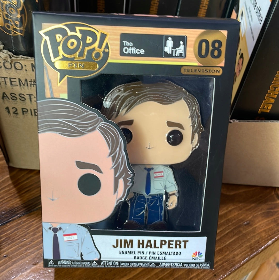 The Office Jim Halpert Funko Pop! Pin (television)